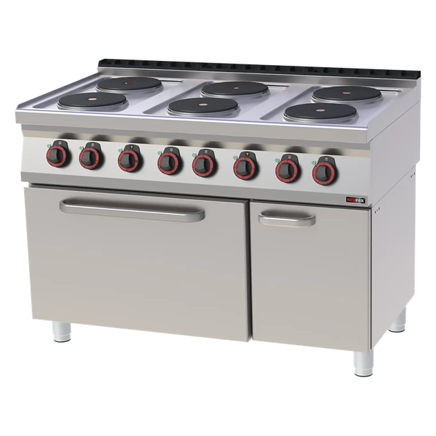 RM Gastro Redfox 700 - SPT 70/120 21 E Restaurangspis med ugn 2/1