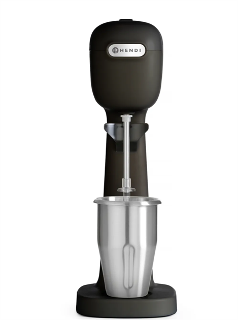 Milkshakemixer BPA-fri - Design av Bronwasser, HENDI, Svart, 230V/400W