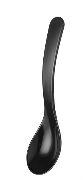 Salladssked, HENDI, 0,03L, Svart, 235x55mm