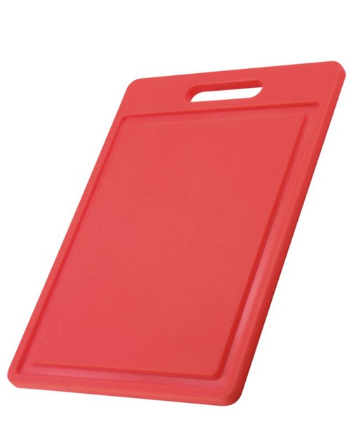 Skärbräda i polypropenplast Röd