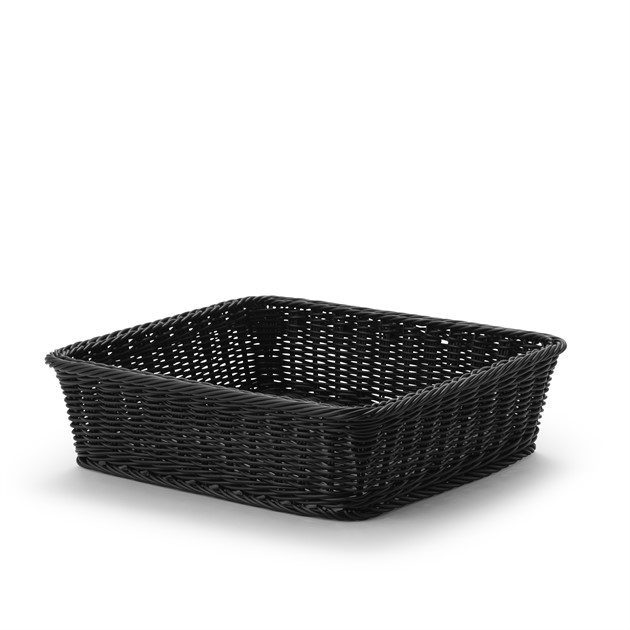 Brödkorg GN2/3, Svart