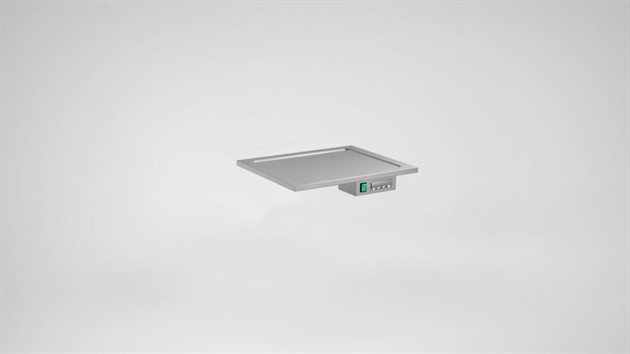 Drop in värmehäll för 2 GN-kantiner