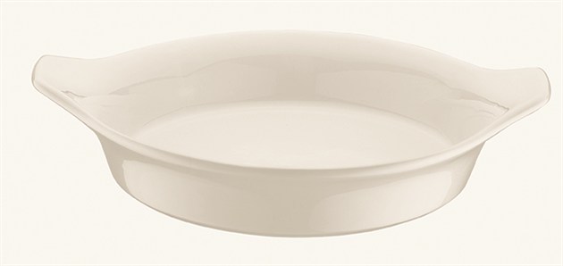 Bonna Ägglåda vit rund D20cm