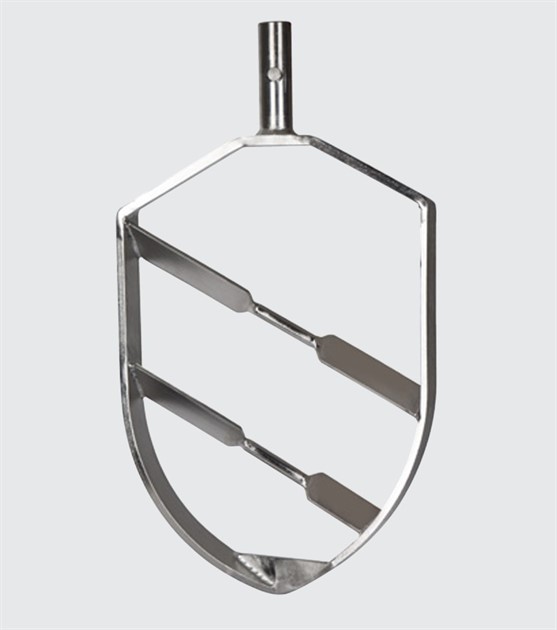 80 lit blandningsspade i rostfritt